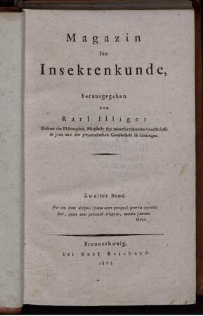 2: Magazin für Insektenkunde
