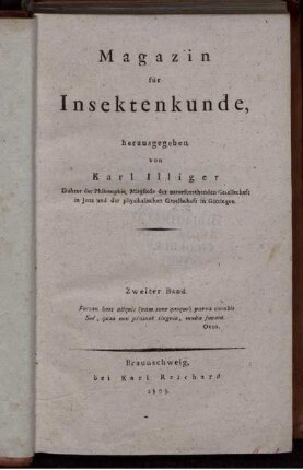 2: Magazin für Insektenkunde