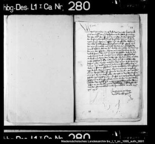 Anleihe und Zinszahlungen der Grafen zu Hoya
