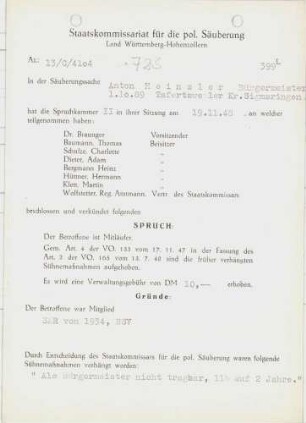 Heinzler, Anton