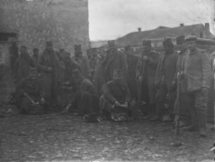 Soldatengruppe : Gruppenportrait von Soldaten.