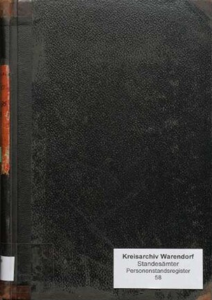 Heiratsregister des Standesamtes Ahlen-Stadt von 1894 (Urkunden-Nr. 1-41), von 1895 (Urkunden-Nr. 1-35) und von 1896 (Urkunden-Nr. 1-45)
