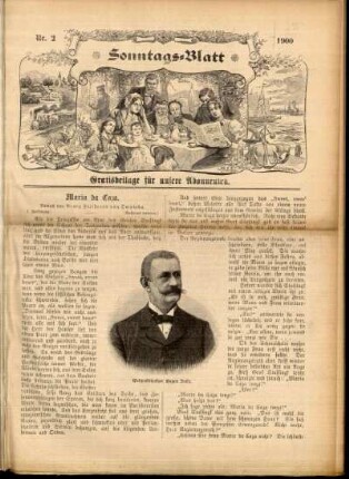Ausgabe vom Sonntag, den 14. Januar 1900.