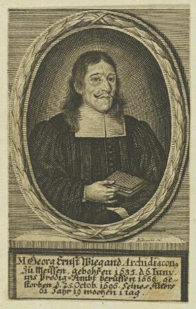 Bildnis des Georg Ernst Wiegand