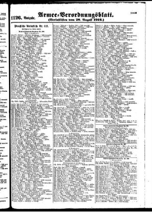 1126.Ausgabe. Montag, 28. August 1916
