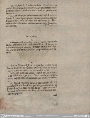 De Auditu.