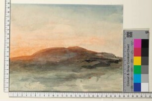 Sonnenuntergang am Berg