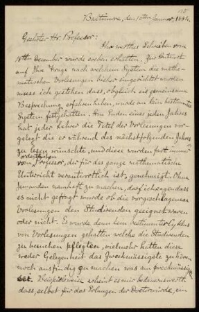 Brief von William Edward Story (Baltimore) an Felix Klein
