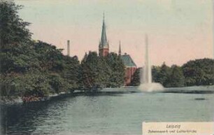 Leipzig: Johannapark und Lutherkirche