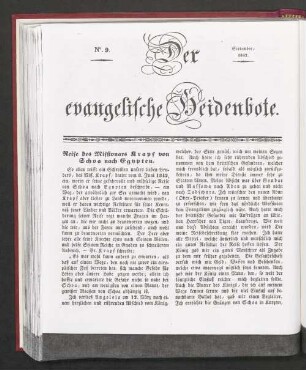 N° . 9. September, 1842