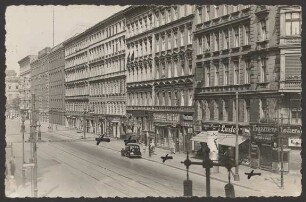 Ansichtskarte Gewerbe, Grünauer Straße Ecke Reichenberger Straße