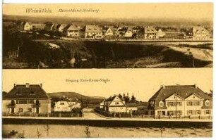 Weinböhla. Heimatdank-Siedlung, Rote-Kreuz-Straße