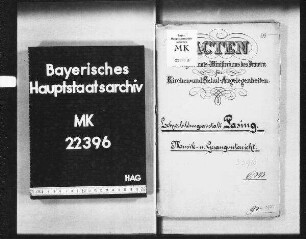 München-Pasing. Lehrerbildungsanstalt. Musik- und Gesangsunterricht.