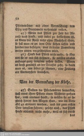 Von der Verrenkung der Köthe