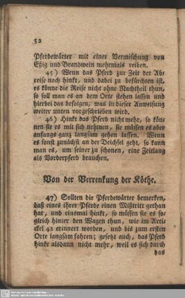 Von der Verrenkung der Köthe