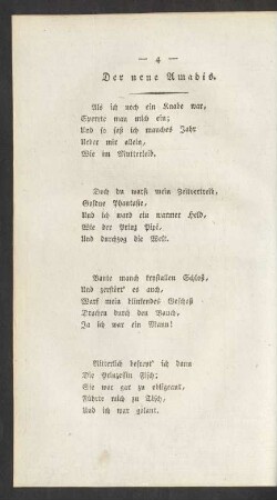 Der neue Amadis.