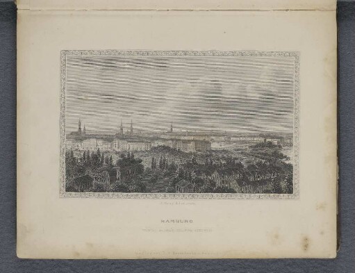 Hamburg vom St. Georg's Thurme gesehen