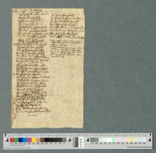 Die Vertraute/brennende Liebe, Mein Beruf, Arbeitsmanuskript, [zwischen 30.09.1841 und Anfang Februar 1842]
