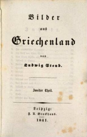 Bilder aus Griechenland, 2