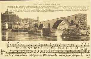 Avignon. - Le Pont Saint-Bénézet