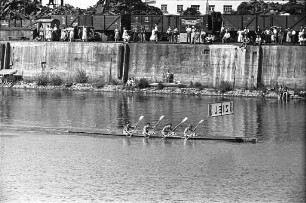 Internationale Kanu-Regatta Karlsruhe 1950.