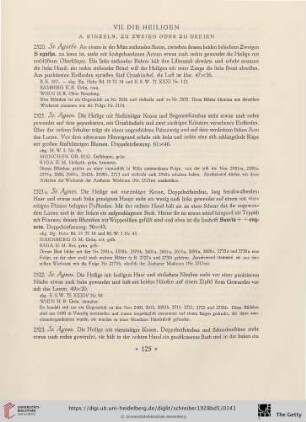 VII. Die Heiligen