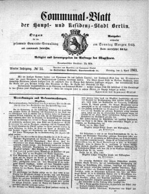 1863,14: No. 14, 5. April 1863