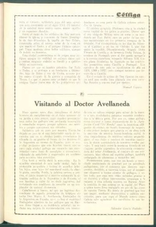 Visitando al Doctor Avellaneda