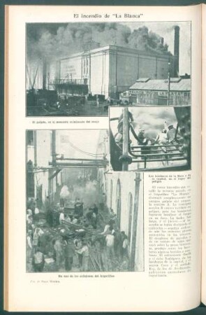 El incendio de "La Blanca"