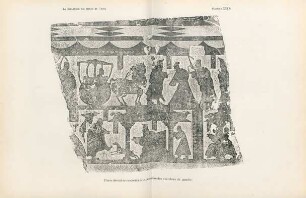 Planche XXI b. Pierre devant se raccorder à la première des chambres de gauche