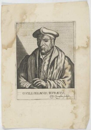Bildnis des Gvillielmvs Bvdaevs
