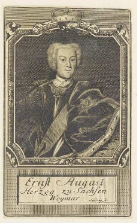 Bildnis des Ernst August zu Sachsen Weymar
