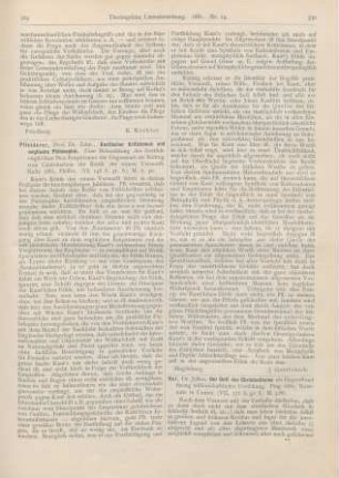 329-330 [Rezension] Pfleiderer, Edmund, Kantischer Kritizismus und englische Philosophie