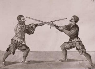 Fecht-, Ring- und Turnierbuch. Gesamtdarstellung aller möglichen Leibesübungen, Fechten, Ringen, Stechen, Hellebardieren, Schwertkampf usw.