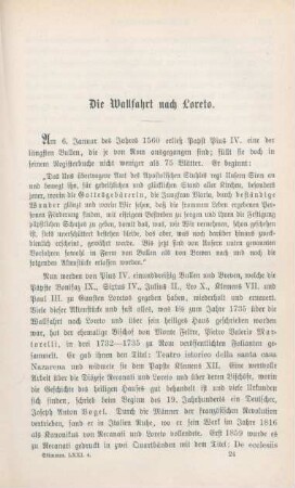 361-376 Die Wallfahrt nach Loreto