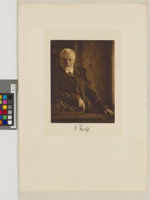 Professor Dr. Friedrich A. Schultess, Direktor der Gelehrtenschule des Johanneums