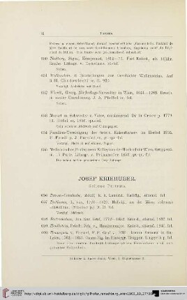Josef Kriehuber (Nr. 656-674)