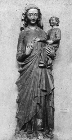 Berlin, Maria mit dem Kind, Madonna. Ursprünglich Berlin, Märkisches Museum; heutiger Verbleib ?