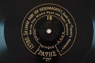 So lange habe ich geschmachtet : Duett aus "Figaro's Hochzeit" / [W. A. Mozart]