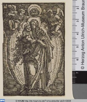 Maria von Engeln gekrönt