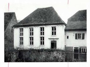 Laudenbach, Weikersheim, TBB; Synagoge, Außenansicht