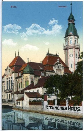 Bilin. Rathaus