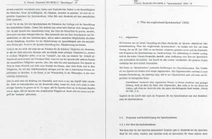 53/54-77/78, 4. “Über das vergleichende Sprachstudium“ (1820)