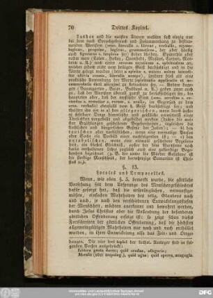 §. 13. Locales und Temporelles.