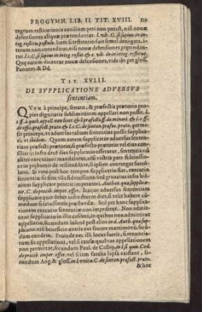 Tit. XVIII.