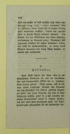 3. Holländer