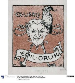 Ex Libris Emil Orlik