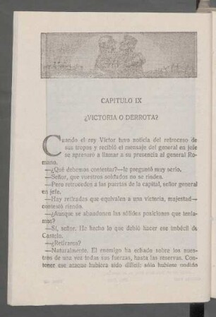 Capítulo IX - ¿Victoria o derrota?