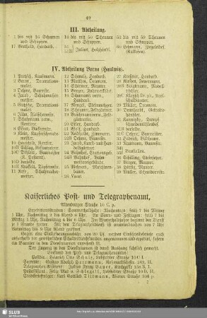 Kaiserliches Post- und Telegraphenamt