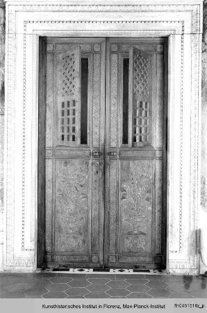 Tür von der Sala dell'Udienza zur Sala dei Gigli